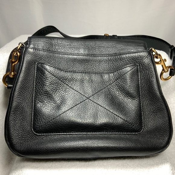 Marc Jacobs Large Leather Nomad Recruit Saddlebag Crossbody - Picture 2 of 16